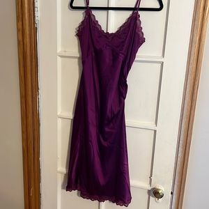 Nicole Miller Collection lace silk slip/dress.